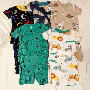 Toddler boy pajamas shorts sets